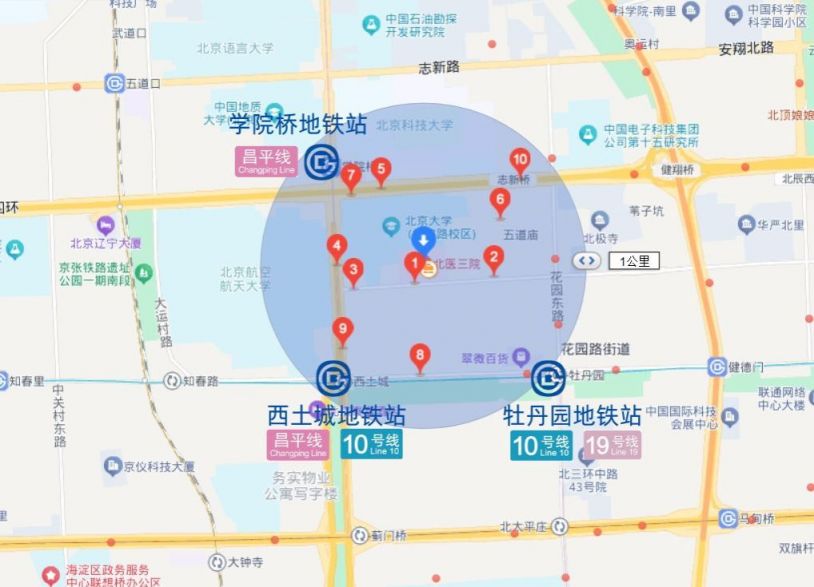 北京大学第三医院（院本部）联系方式及交通指南
